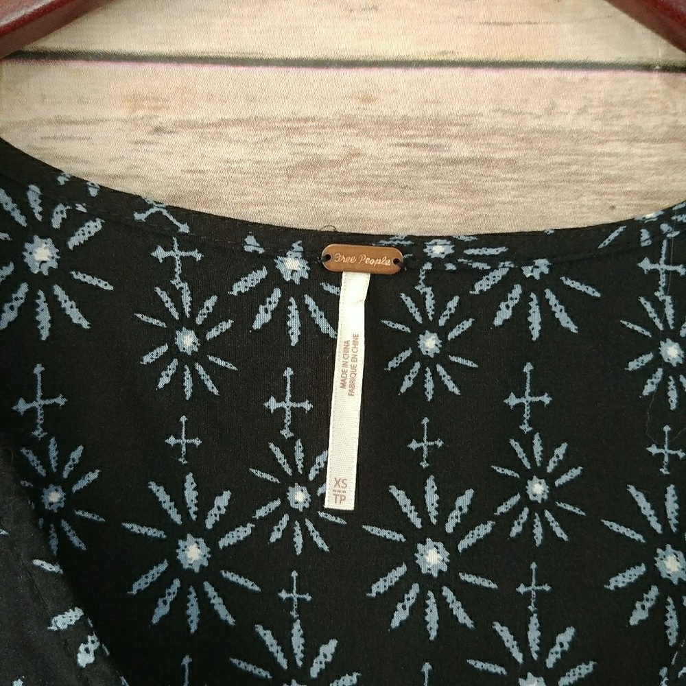 SOLD ❤ Free People Tunic Top Down By the Bay - Picture 6 of 6